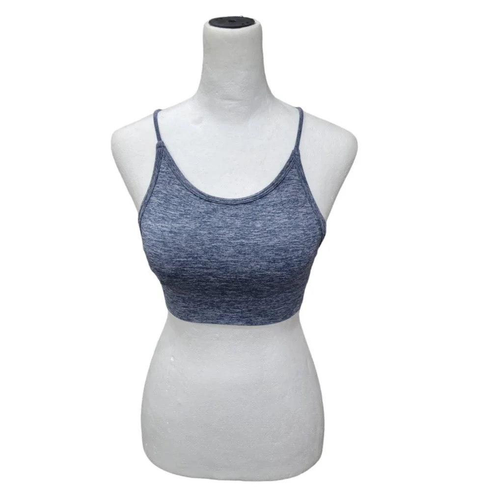 BuffBunny‎ Womens Resource Seamless Sports Bra Size XXS Blue